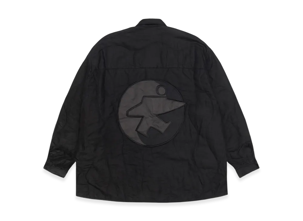 ステューシー x アワーレガシー ワークショップ ボロージャケット "オーバーダイド ブラック リネン"