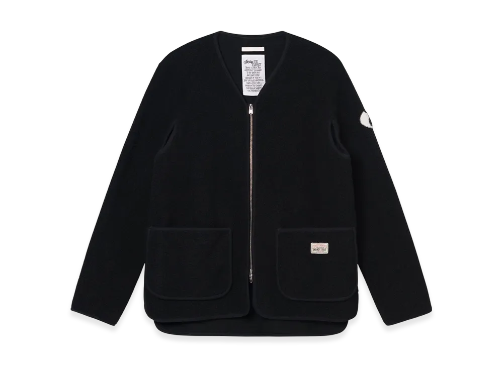 Stussy x Our Legacy Liner "Black Recycled Wool"