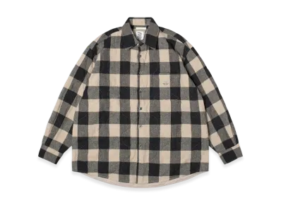 Stussy x Our Legacy Work Shop Borrowed Jacket Grey Beige Check "Grey/Beige Check"