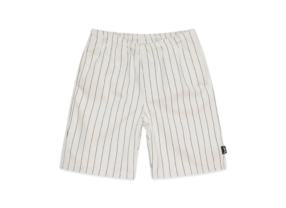 Stussy Brushed Beach Shorts "Bone Stripe"