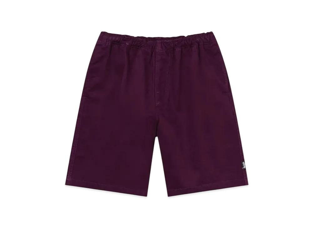 Stussy Brushed Beach Shorts "Plum"