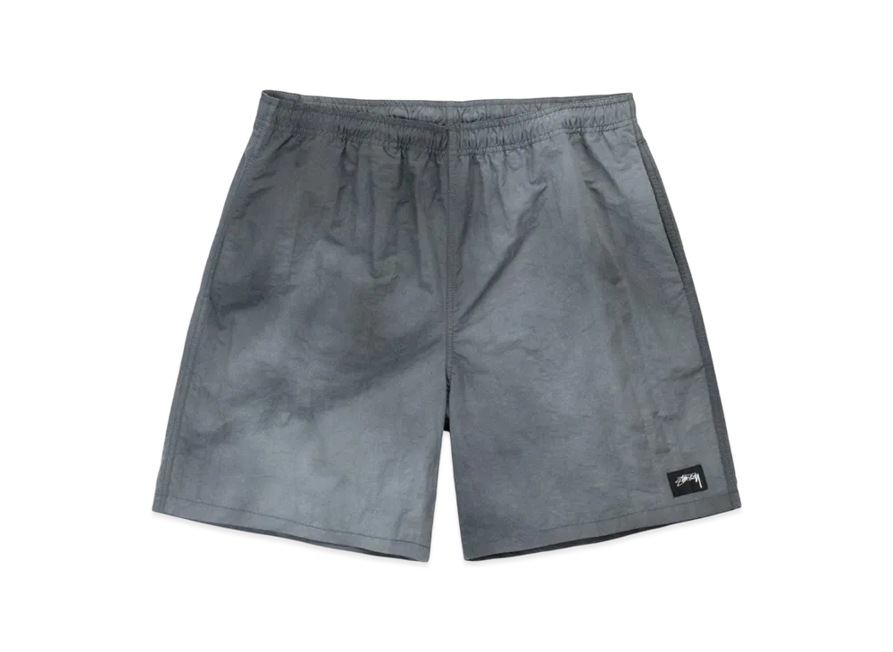 Stussy Wave Dye Nylon Shorts "Grey"
