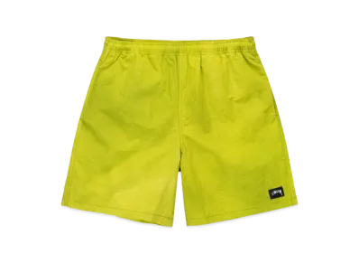 Stussy Wave Dye Nylon Shorts "Slime"