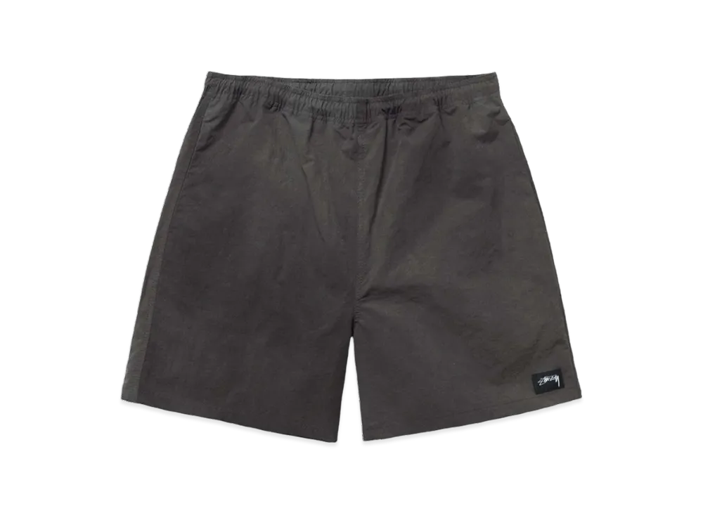Stussy Wave Dye Nylon Shorts "Black"