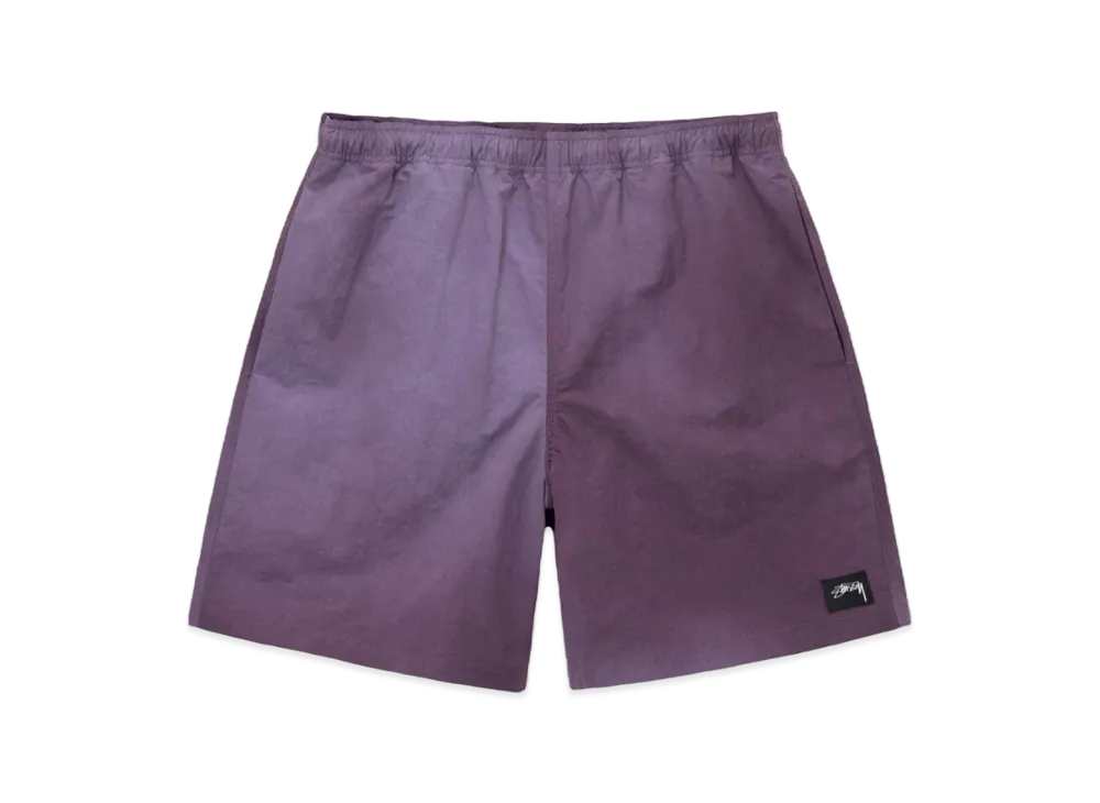 Stussy Wave Dye Nylon Shorts "Purple"