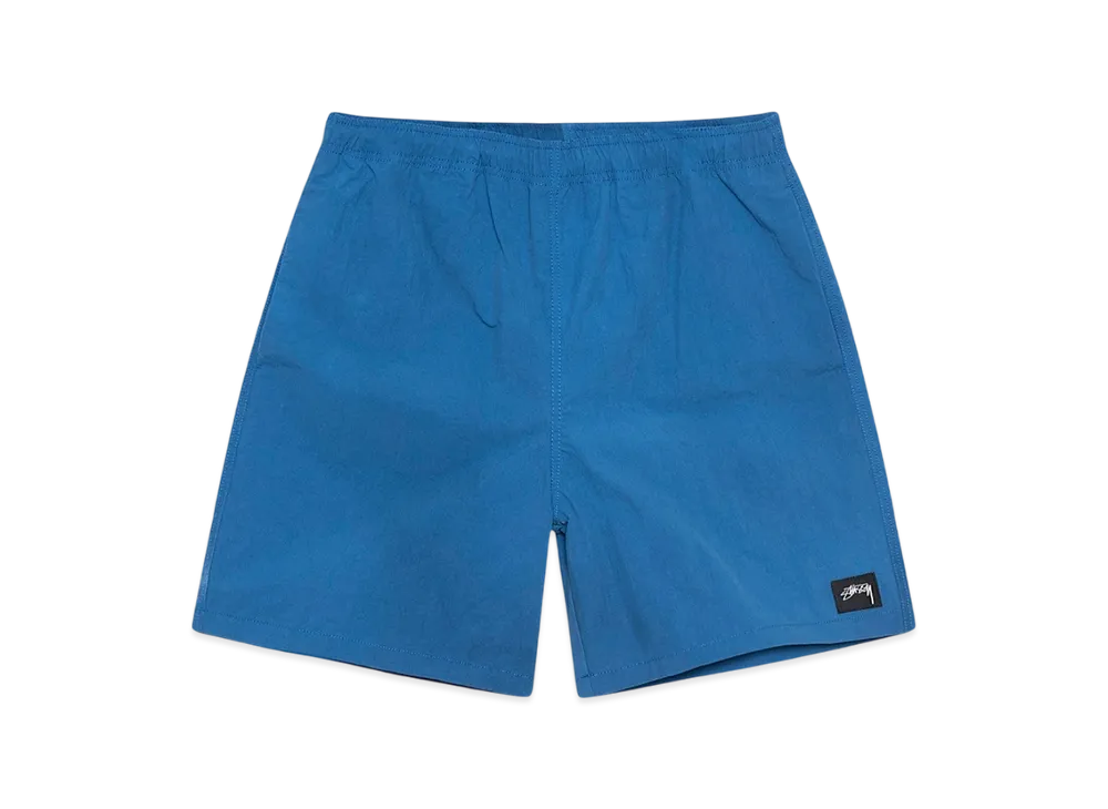Stussy Wave Dye Nylon Shorts "Cobalt"
