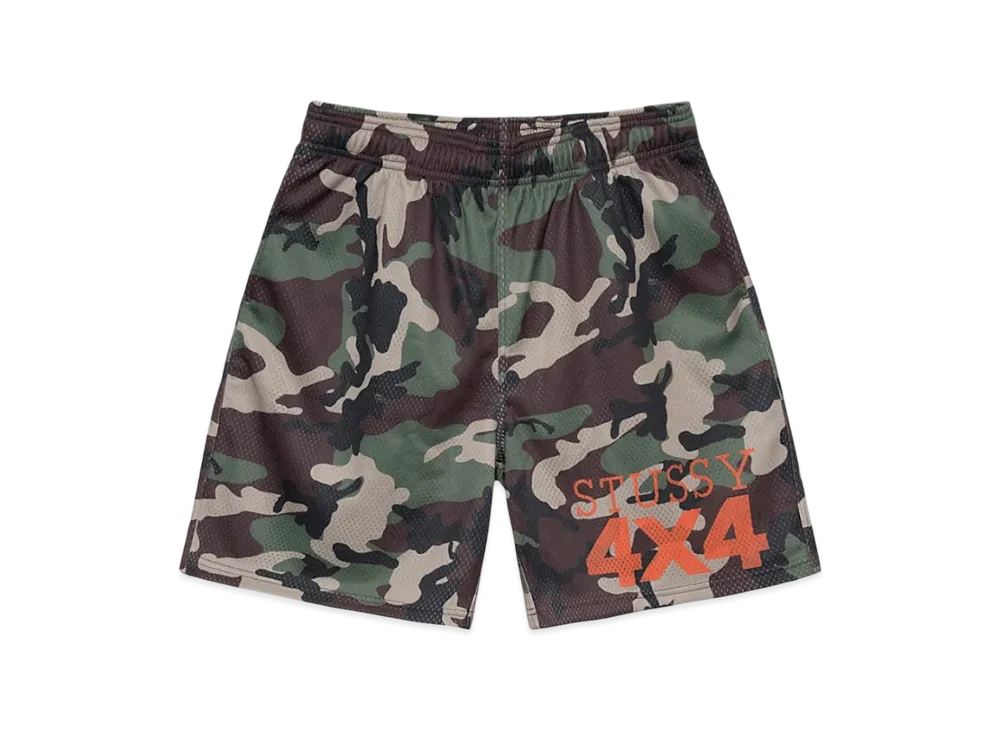 Stussy 4x4 Mesh Shorts "Camo"
