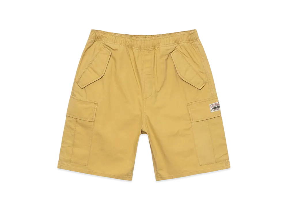 Stussy Ripstop Cargo Beach Shorts Camo "Sulphur"