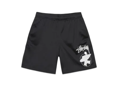 Stussy Surfman Mesh Shorts "Black"