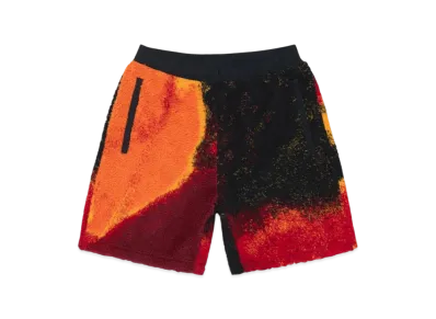 Stussy Sherpa Shorts "Lava"