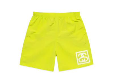 Stussy SS Link Water Shorts "Lime"