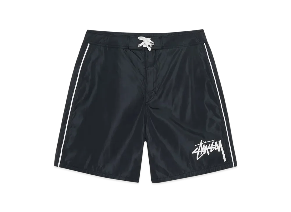 Stussy Big Stock Board Short "Black"