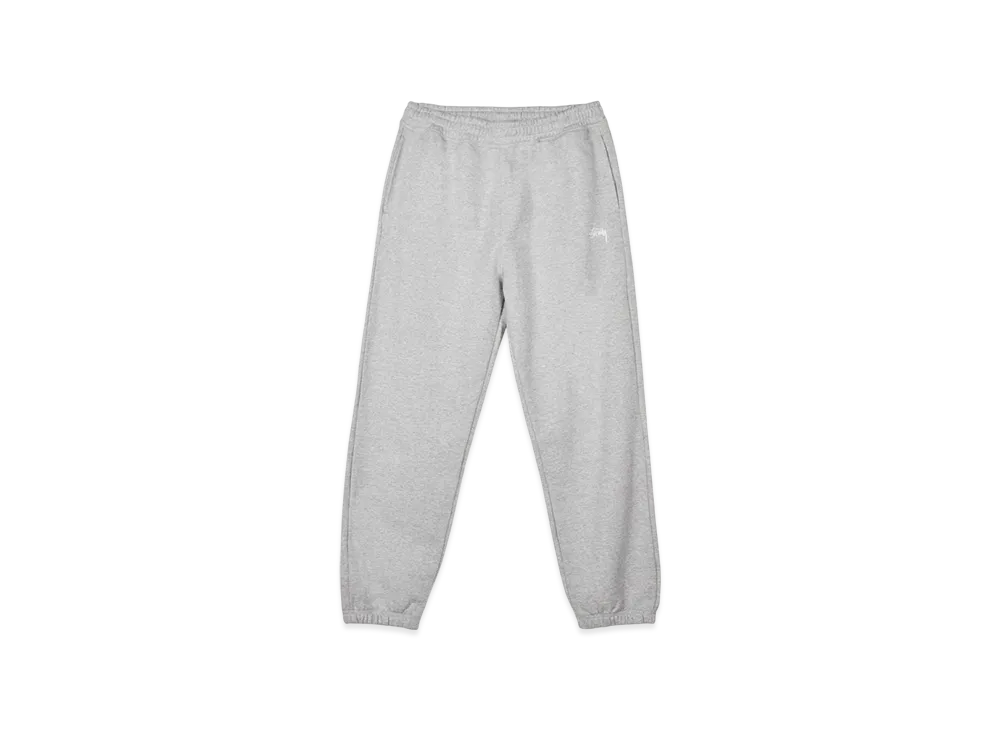 Stussy Stock Logo Pants "Grey Heather"