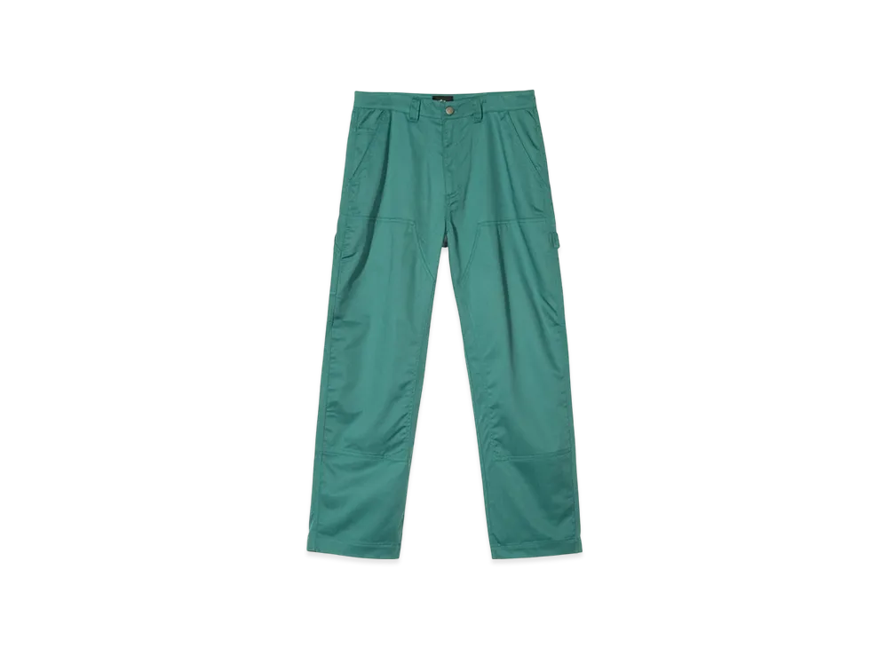 Stussy Poly Cotton Work Pants "Teal"