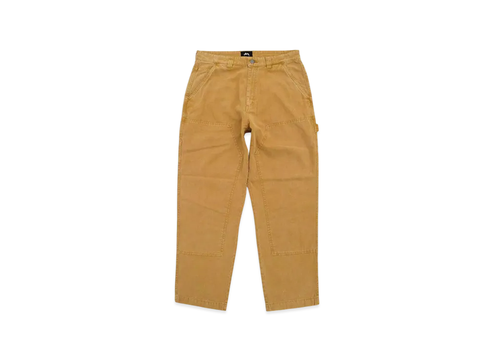 Stussy Washed Canvas Work Pants "Gold"