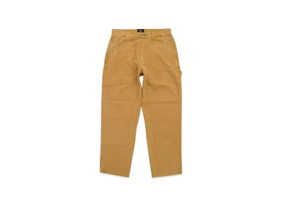 Stussy Washed Canvas Work Pants "Gold"