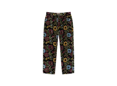 Stussy Floral Jacquard Big OL' Jean "Black"