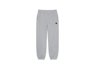 Stussy 8 Ball Embroidered Pants "Grey Heather"