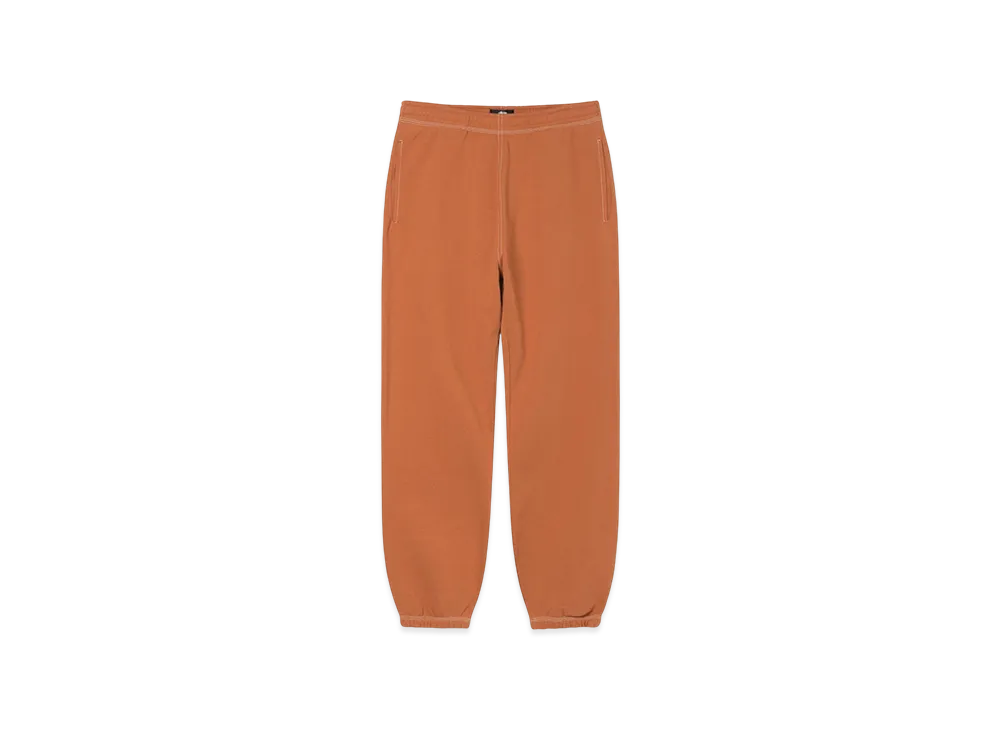 Stussy Contrast Stitch Label Pants "Ochre"