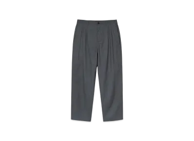 Stussy Striped Volume Pleated Trousers "Grey"