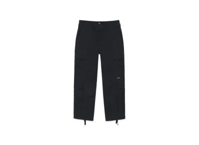 Stussy Nylon Ripstop Surplus Cargo Pants "Black"