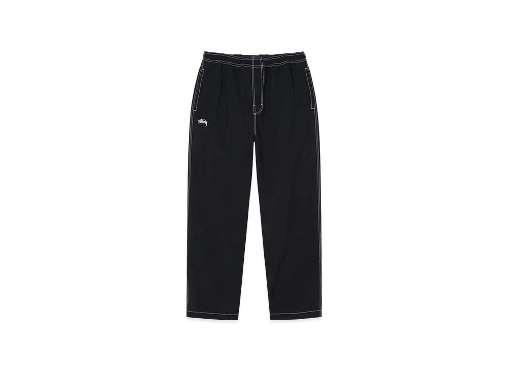 Stussy Nylon Folsom Beach Pants "Black"