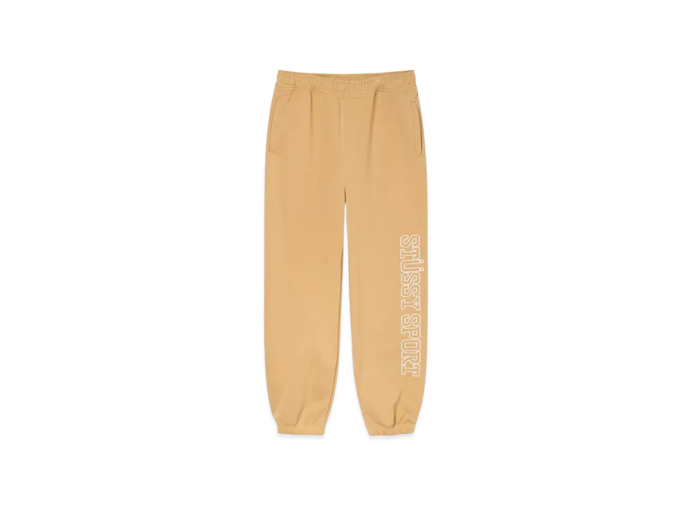 Stussy Sport Applique Pants "Tan"