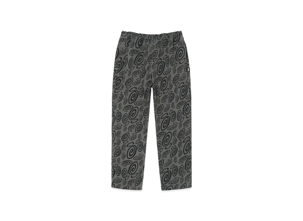 Stussy Swirly S Beach Pants "Sage"