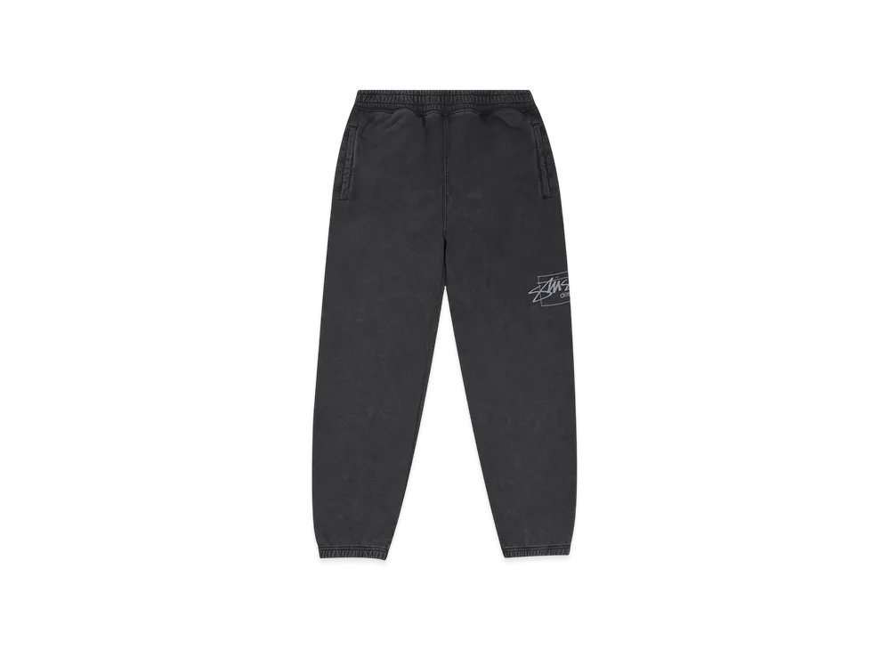 Stussy Dyed Stussy Designs Pants "Black"