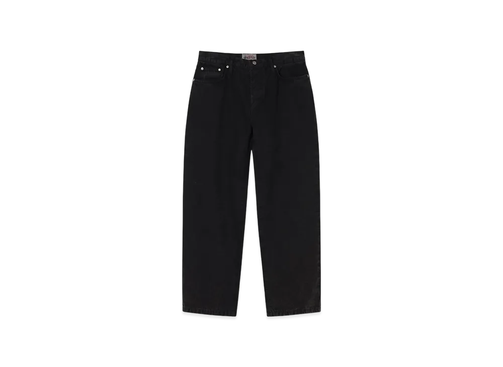 Stussy Washed Canvas Big OL' Jean "Black"