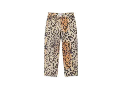 Stussy Stencil Canvas Big OL' Jean "Leopard"
