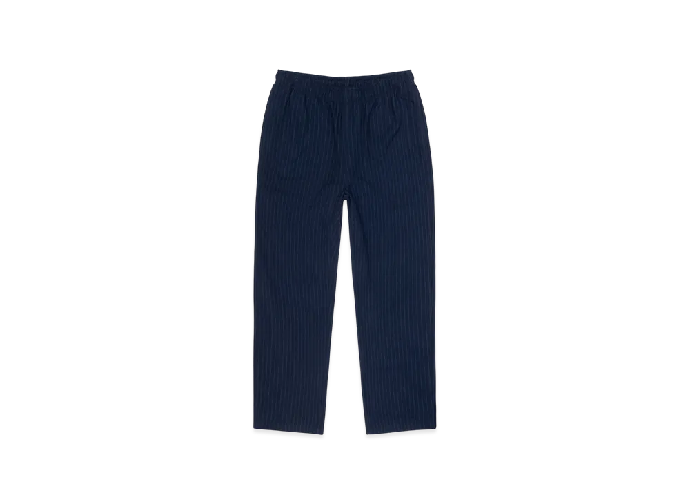 Stussy Beach Pant Wool Stripe "Navy"