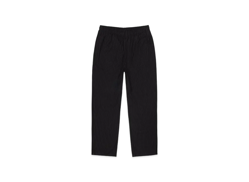 Stussy Beach Pant Wool Stripe "Black"