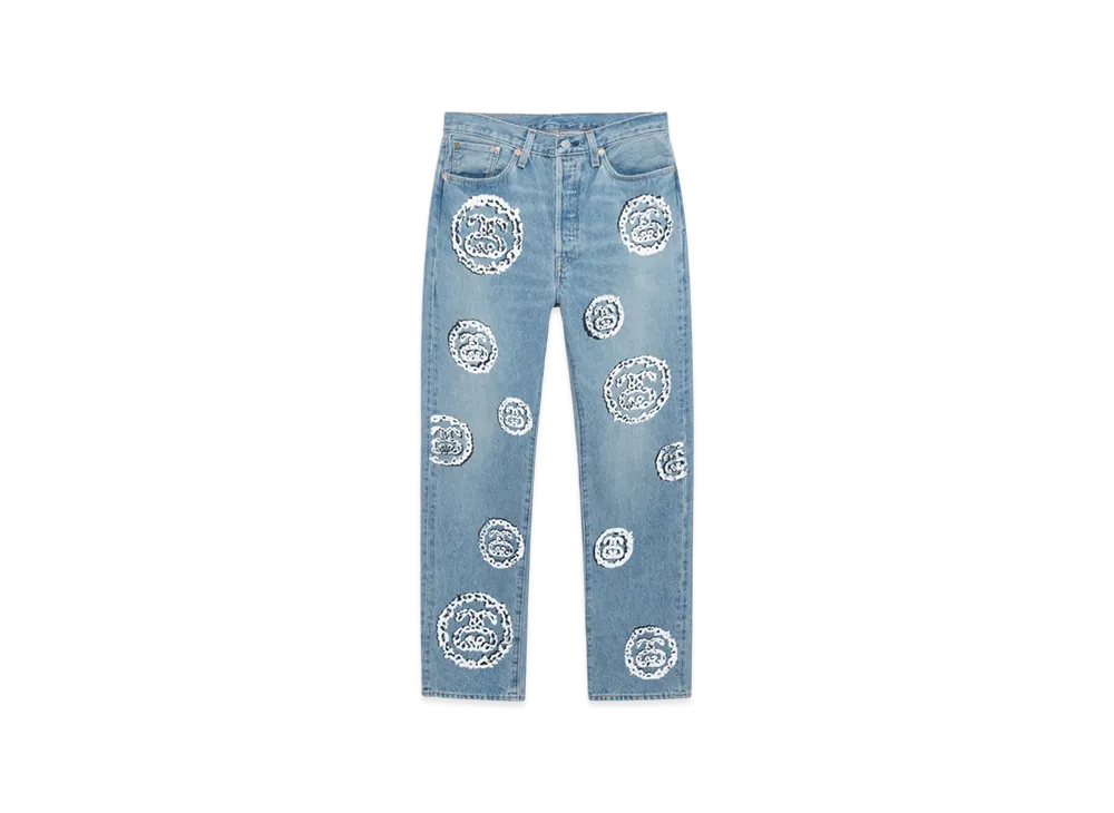 Stussy x Denim Tears 501 Jean "Light Indigo"
