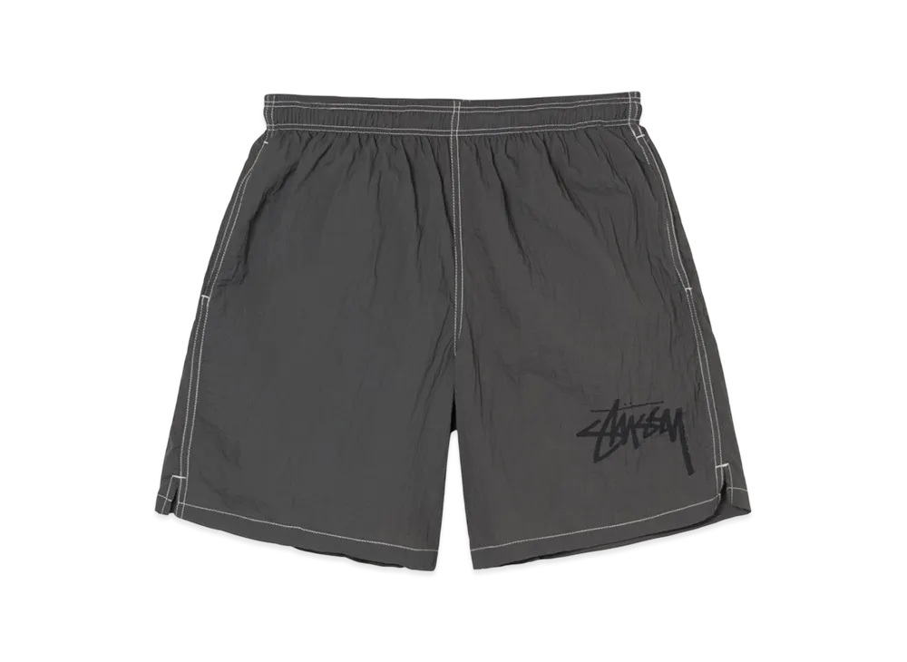 Stussy x Our Legacy Water Shorts "Washed Black"