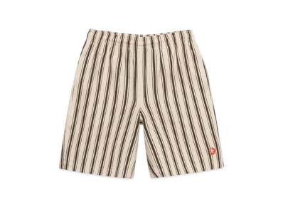 Stussy x Our Legacy Work Shop Laguna Shorts "Natural Canvas Stripe"