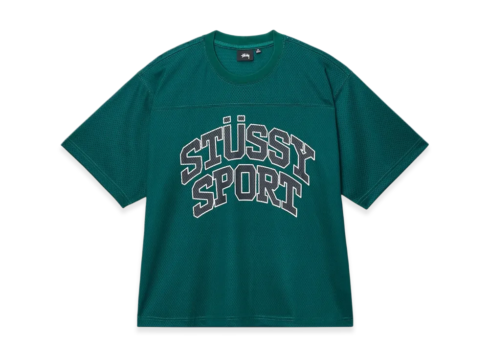 Stussy Sport Mesh Football Jersey "Green"