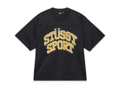 Stussy Sport Mesh Football Jersey "Black"
