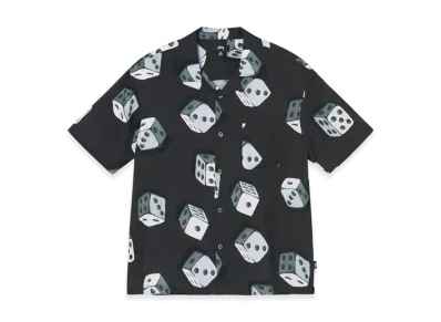 Stussy Dice Pattern Shirt "Black"