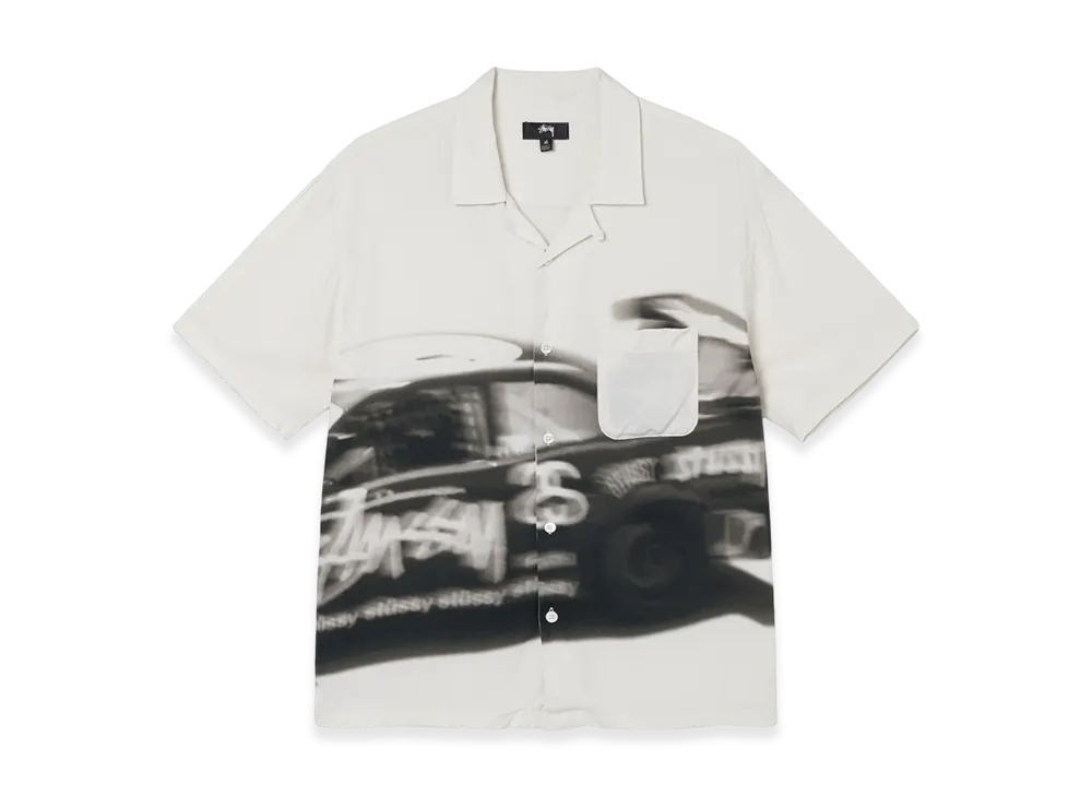 Stussy Speedway Shirt "Bone"