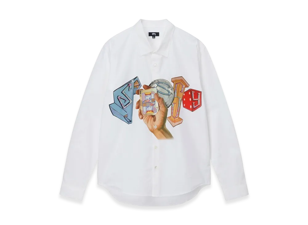 Stussy Goldie Shirt "White"