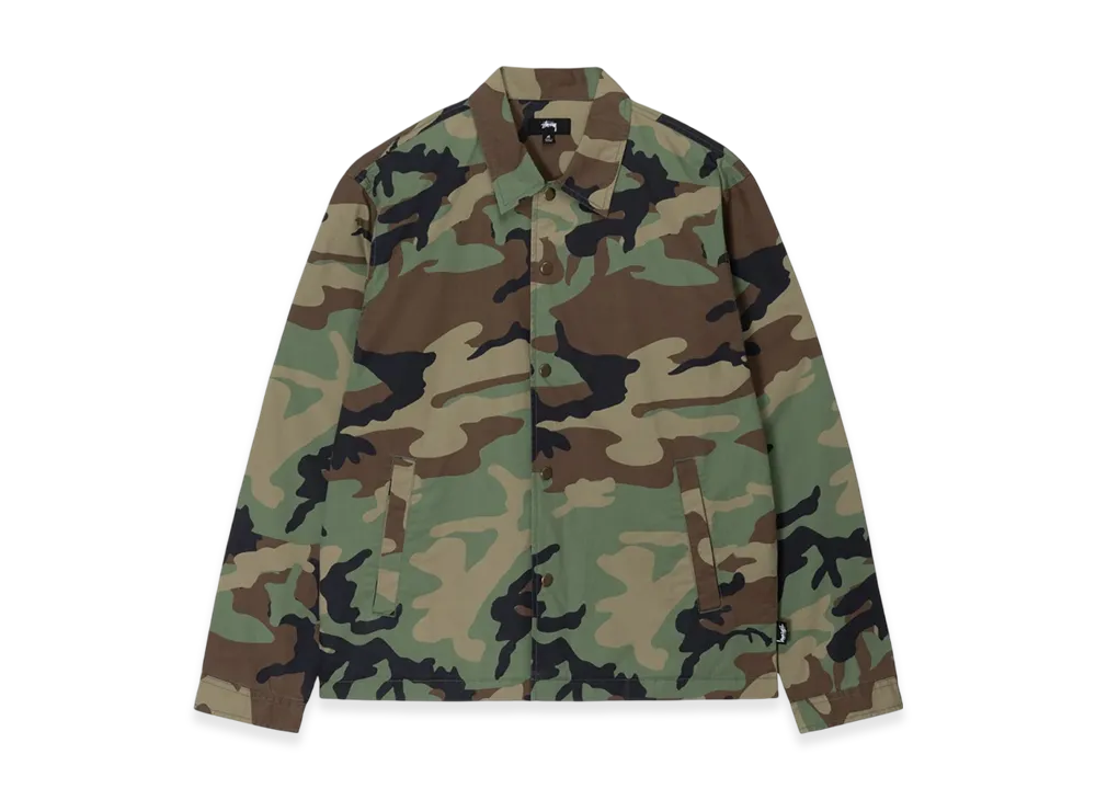 Stussy Coach Shirt "Camo"