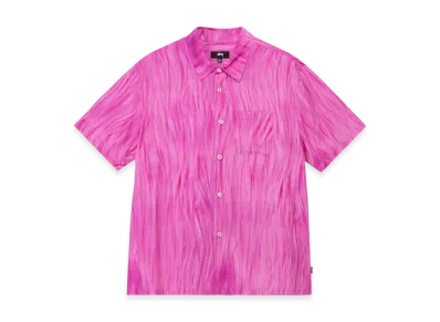 Stussy Fur Print Shirt "Pink"