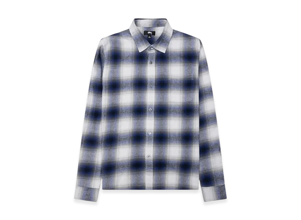 Stussy Bay Plaid Shirt "Navy"