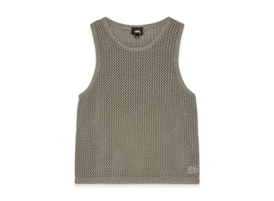 Stussy O'Dyed Mesh Tank Tie Dye "Olive"