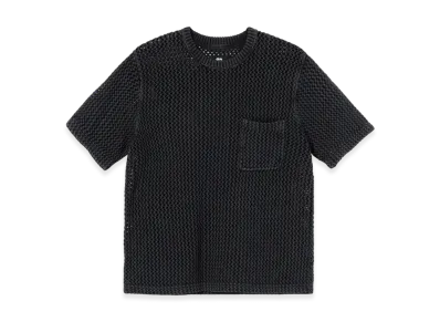Stussy O'Dyed Mesh Crew Tee "Black"