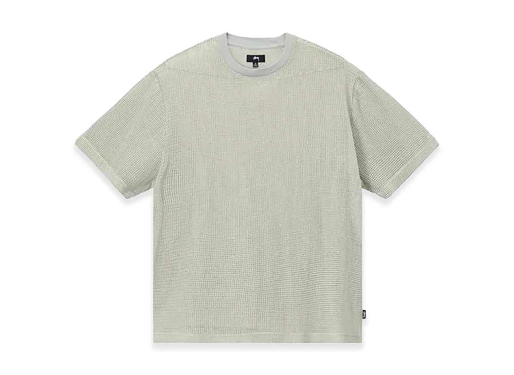 Stussy Cotton Mesh SS Crew "Bone"