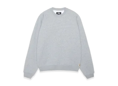 Stussy Fleece Raglan Crew "Grey Heather"