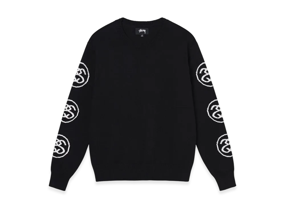 Stussy SS Link Sweater "Black"