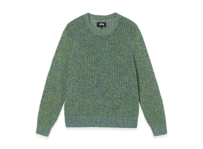 Stussy 2 Tone Loose Gauge Sweater "Green"
